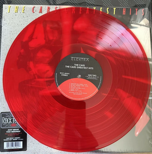 Виниловая пластинка CARS, THE GREATEST HITS