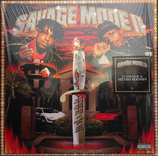Виниловая пластинка 21 SAVAGE & METRO BOOMIN SAVAGE MODE II
