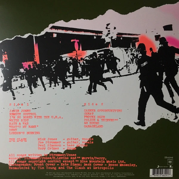 Виниловая пластинка CLASH, THE The Clash