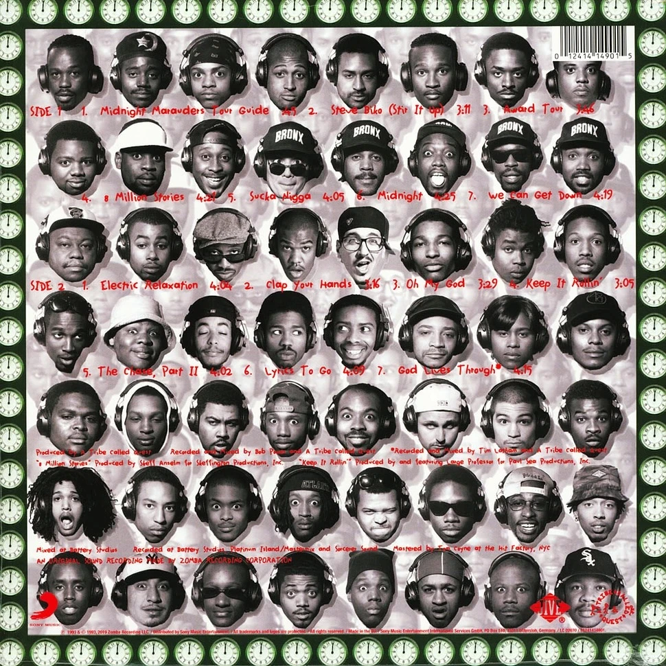 Виниловая пластинка A TRIBE CALLED QUEST Midnight Marauders