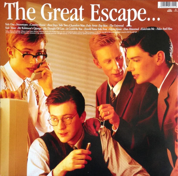 Виниловая пластинка BLUR THE GREAT ESCAPE