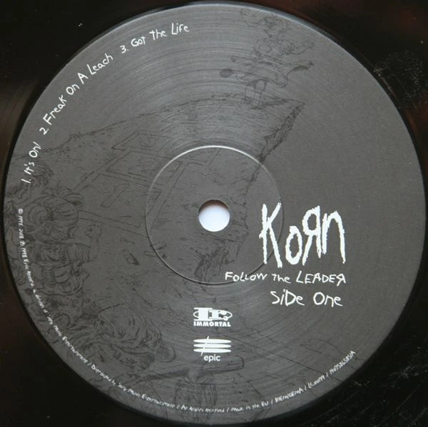 Виниловая пластинка KORN FOLLOW THE LEADER