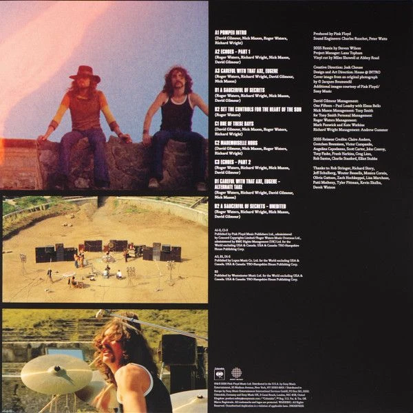 Виниловая пластинка PINK FLOYD PINK FLOYD AT POMPEII - MCMLXXII