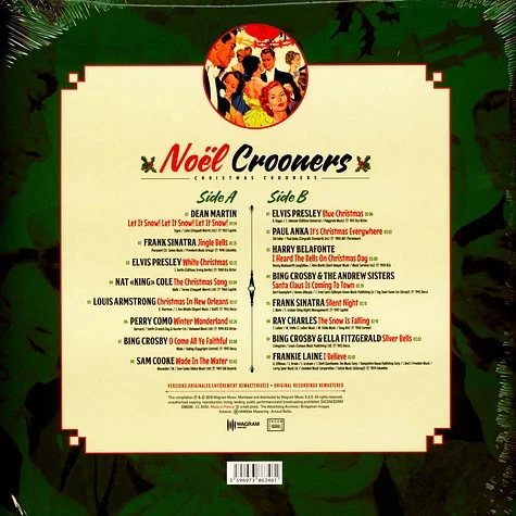 Виниловая пластинка VARIOUS NOEL CROONERS
