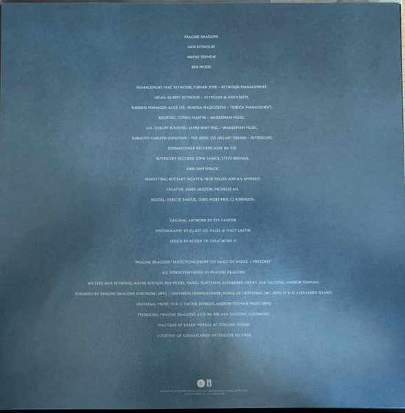 Виниловая пластинка IMAGINE DRAGONS Reflections From The Vault Of Smoke & Mirrors