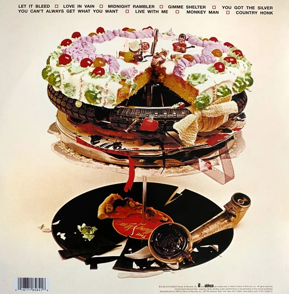 Виниловая пластинка ROLLING STONES LET IT BLEED (50TH ANNIVERSARY LIMITED DELUXE EDIT