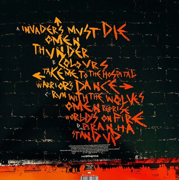Виниловая пластинка THE PRODIGY INVADERS MUST DIE