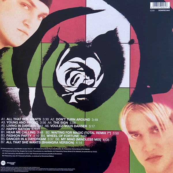Виниловая пластинка ACE OF BASE HAPPY NATION