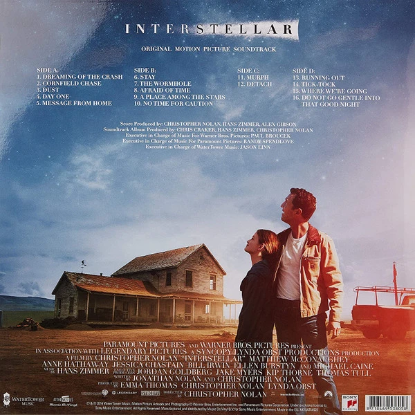 Виниловая пластинка HANS ZIMMER INTERSTELLAR