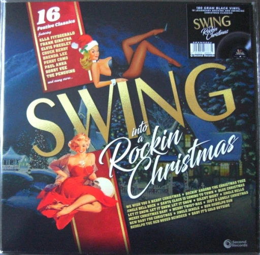 Виниловая пластинка VARIOUS SWING INTO A ROCKING CHRISTMAS