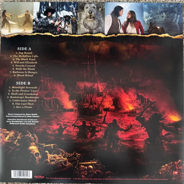 Виниловая пластинка VARIOUS OST PIRATES OF THE CARIBBEAN: CURSE OF THE BLACK PEARL