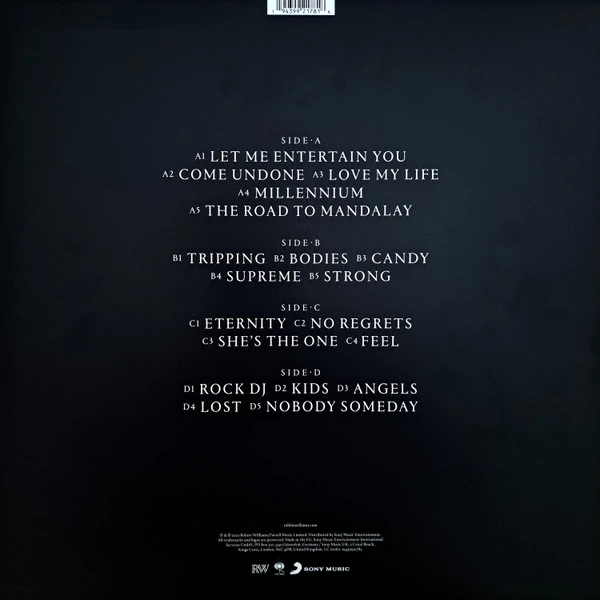 Виниловая пластинка ROBBIE WILLIAMS XXV