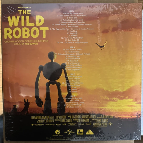 Виниловая пластинка KRIS BOWERS THE WILD ROBOT