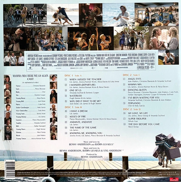 Виниловая пластинка VARIOUS MAMMA MIA! HERE WE GO AGAIN