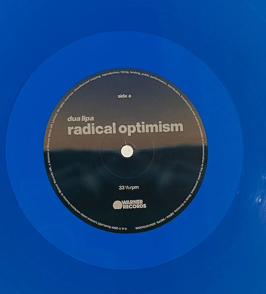Виниловая пластинка DUA LIPA RADICAL OPTIMISM