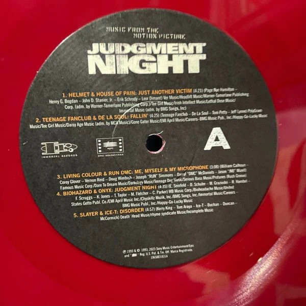 Виниловая пластинка VARIOUS OST JUDGEMENT NIGHT BLACK FRIDAY