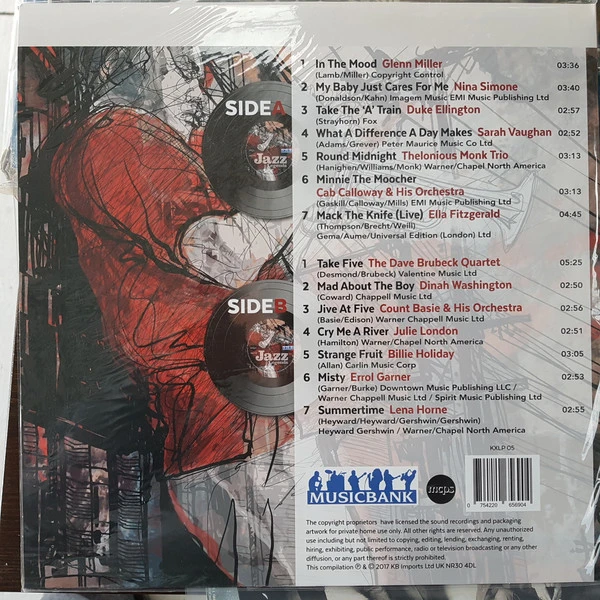 Виниловая пластинка VARIOUS JAZZ LEGENDS - LIMITED COLLECT
