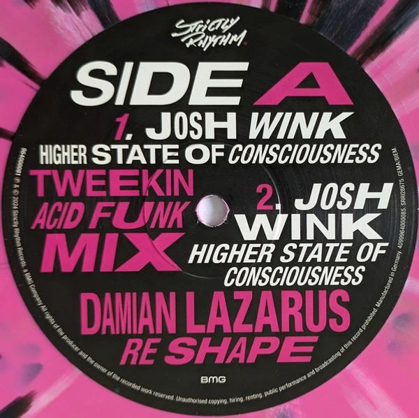 Виниловая пластинка JOSH WINK Higher State Of Consciousness