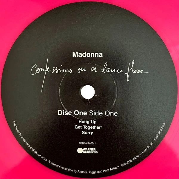 Виниловая пластинка MADONNA CONFESSIONS ON A DANCEFLOOR
