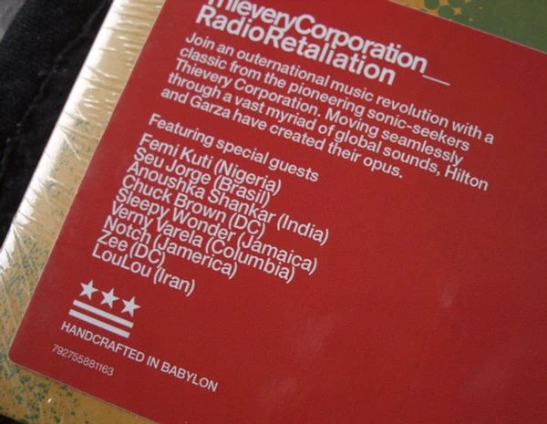 Виниловая пластинка THIEVERY CORPORATION RADIO RETALIATION