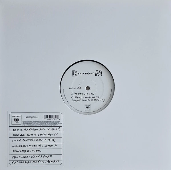 Виниловая пластинка DEPECHE MODE GHOSTS AGAIN (REMIXES)