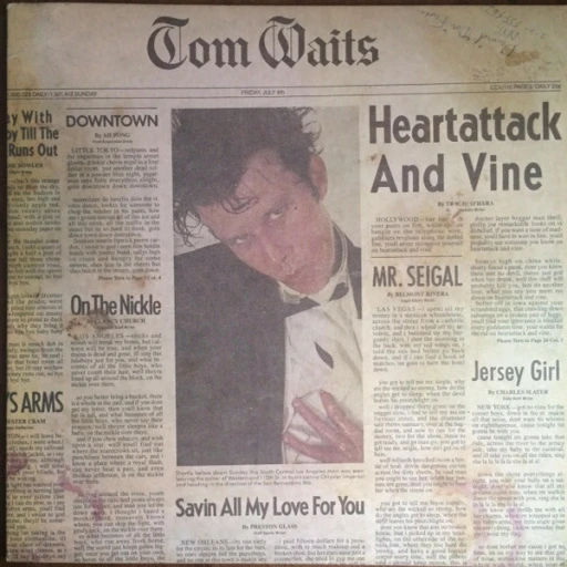 Виниловая пластинка TOM WAITS HEARTATTACK AND VINE
