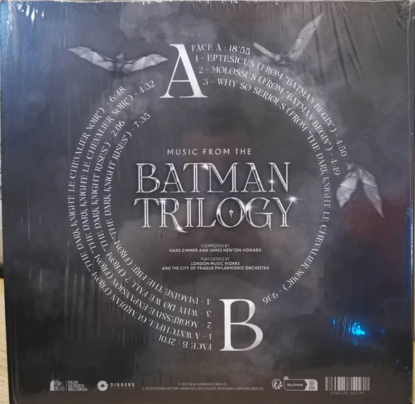 Виниловая пластинка CITY OF PRAGUE PHILHARMONIC ORCHESTRA BATMAN