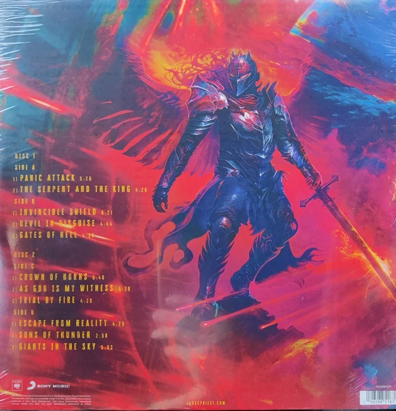 Виниловая пластинка JUDAS PRIEST INVINCIBLE SHIELD