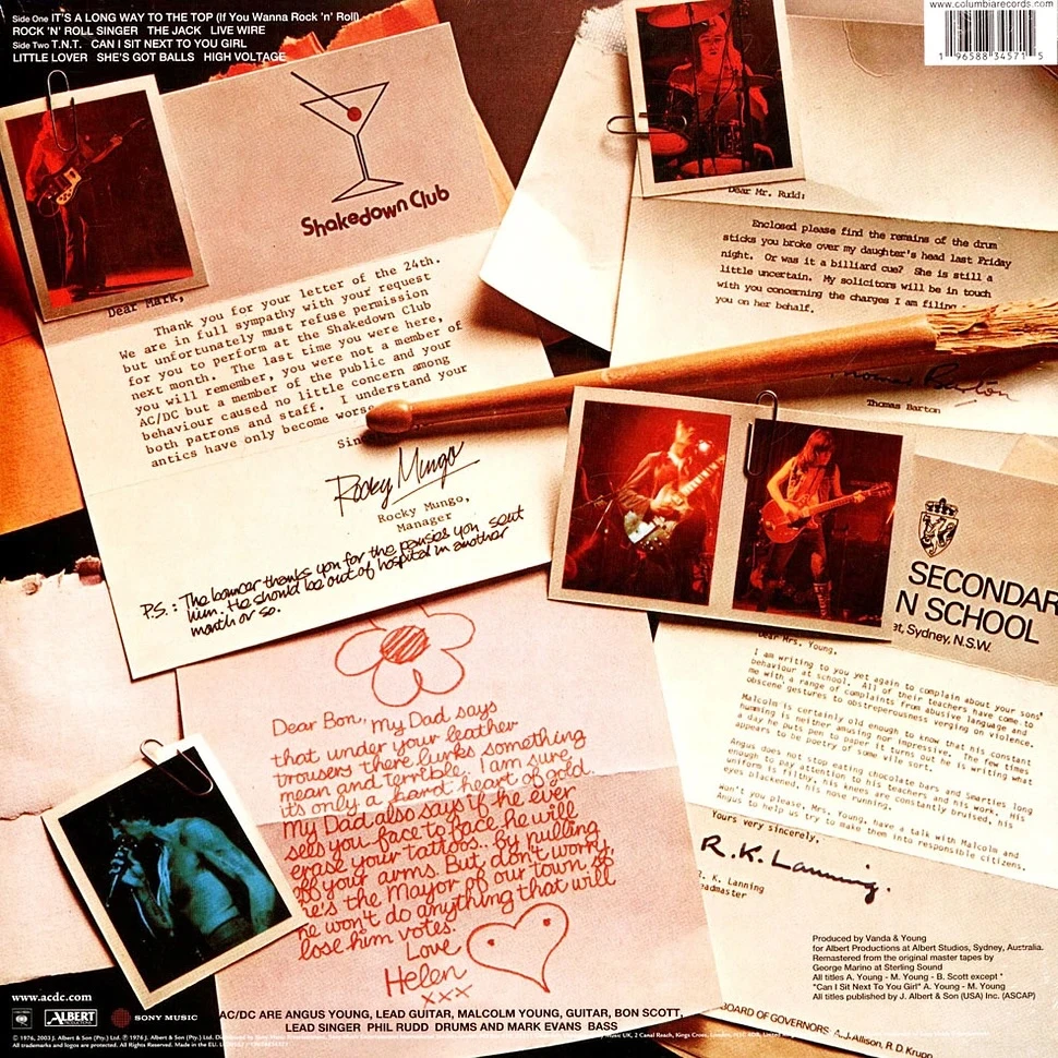 Виниловая пластинка AC/DC High Voltage