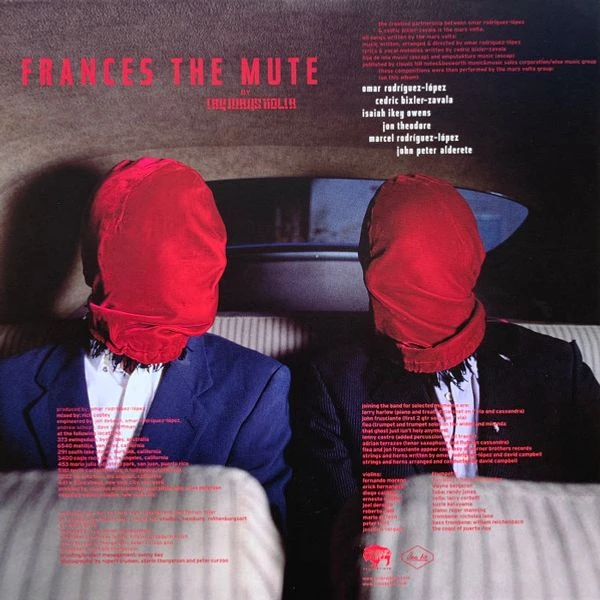 Виниловая пластинка THE MARS VOLTA FRANCES THE MUTE