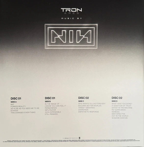 Виниловая пластинка NINE INCH NAILS OST TRON: ARES