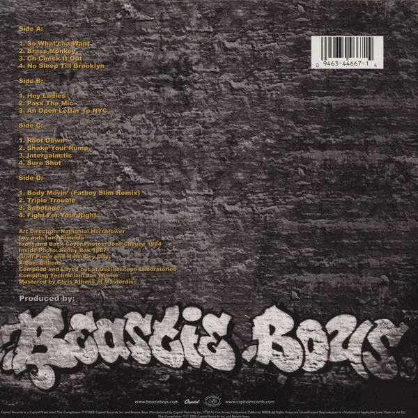 Виниловая пластинка BEASTIE BOYS Solid Gold Hits