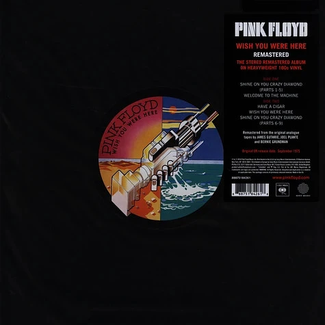 Виниловая пластинка PINK FLOYD Wish You Were Here