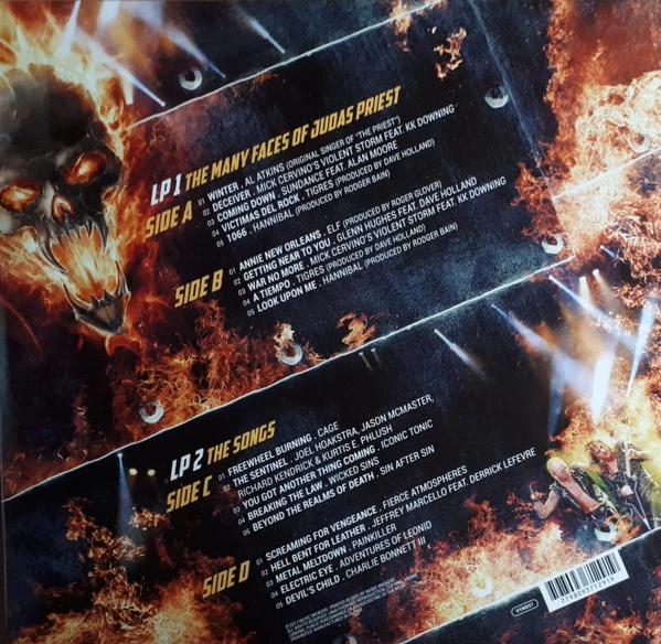 Виниловая пластинка VARIOUS  THE MANY FACES OF JUDAS PRIEST