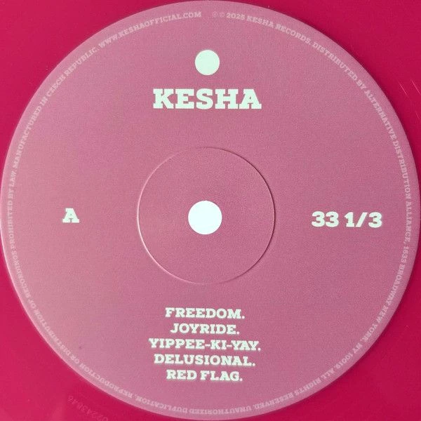 Виниловая пластинка KESHA .