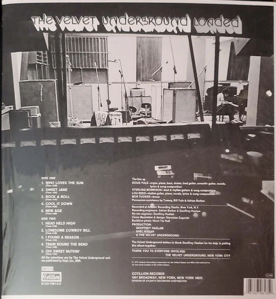 Виниловая пластинка VELVET UNDERGROUND LOADED