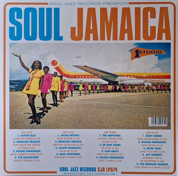 Виниловая пластинка SOUL JAZZ RECORDS PRESENTS SOUL JAMAICA