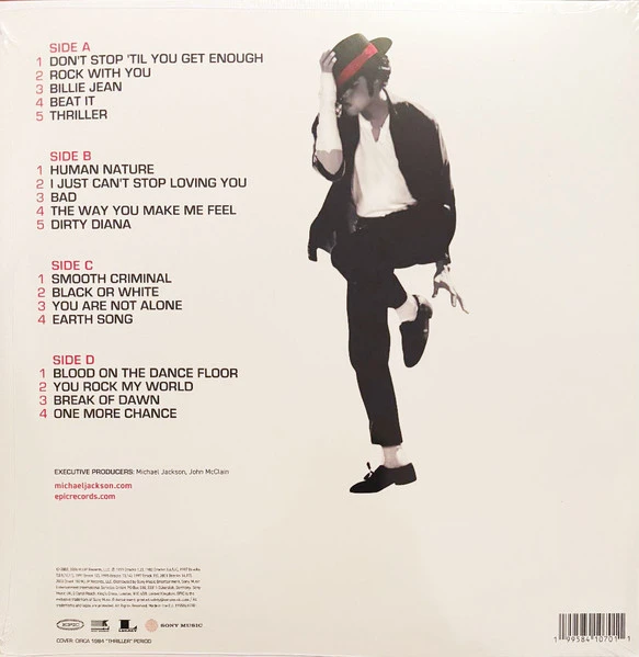 Виниловая пластинка MICHAEL JACKSON NUMBER ONES