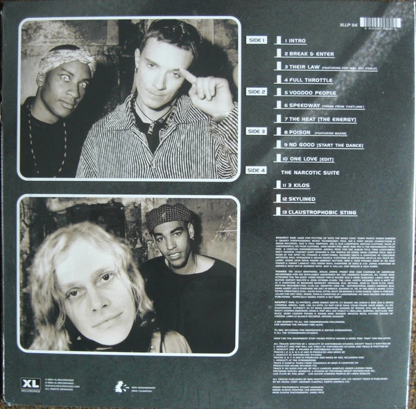 Виниловая пластинка THE PRODIGY MUSIC FOR THE JILTED GENERATION