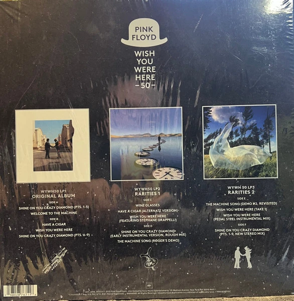 Виниловая пластинка PINK FLOYD WISH YOU WERE HERE