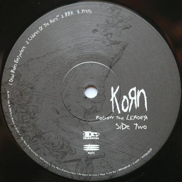 Виниловая пластинка KORN FOLLOW THE LEADER