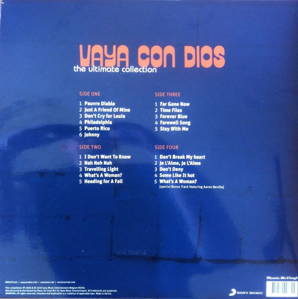 Виниловая пластинка VAYA CON DIOS ULTIMATE COLLECTION