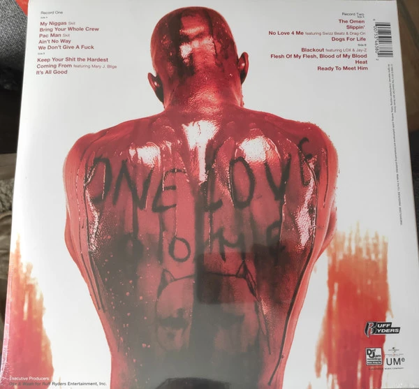 Виниловая пластинка DMX FLESH OF MY FLESH, BLOOD OF MY BLOOD