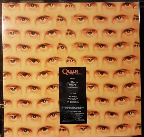 Виниловая пластинка QUEEN THE MIRACLE