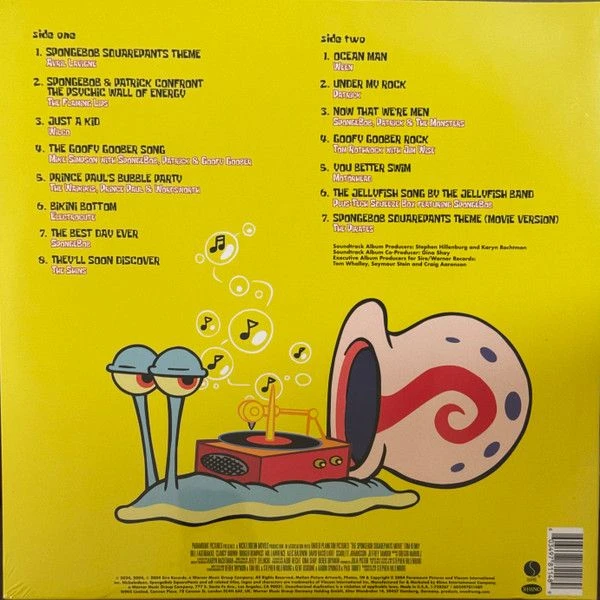 Виниловая пластинка VARIOUS OST THE SPONGEBOB SQUAREPANTS MOVIE