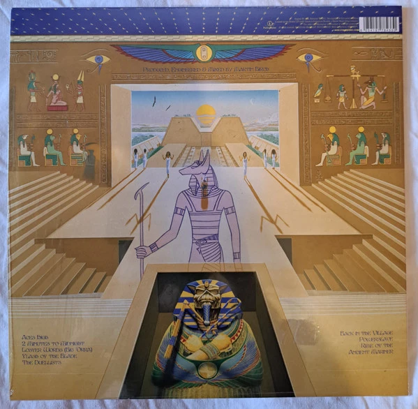 Виниловая пластинка IRON MAIDEN POWERSLAVE