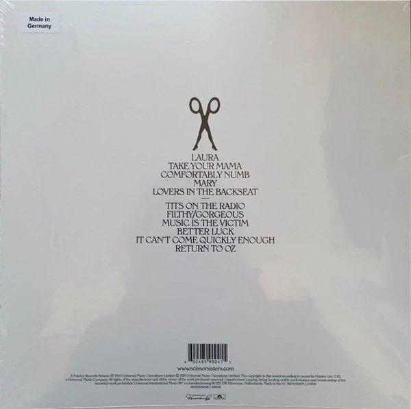 Виниловая пластинка SCISSOR SISTERS SCISSOR SISTERS