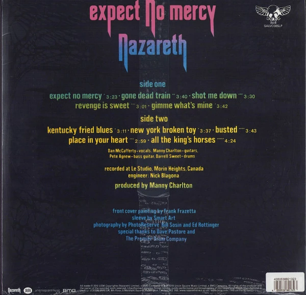 Виниловая пластинка NAZARETH EXPECT NO MERCY