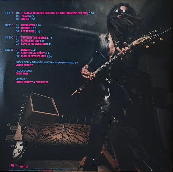 Виниловая пластинка LENNY KRAVITZ BLUE ELECTRIC LIGHT