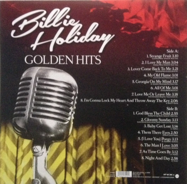 Виниловая пластинка BILLIE HOLIDAY GOLDEN HITS